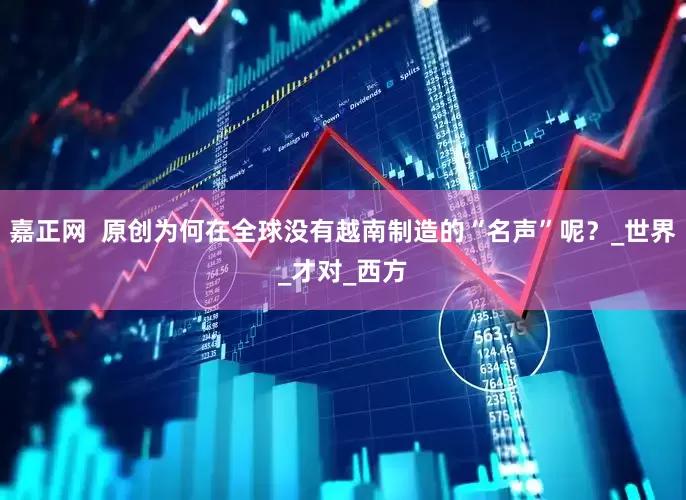 嘉正网  原创为何在全球没有越南制造的“名声”呢？_世界_才对_西方